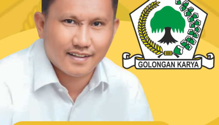 Golkar Serahkan Surat Tugas Kepada La Ode Darwin Sebagai Balon Bupati Mubar