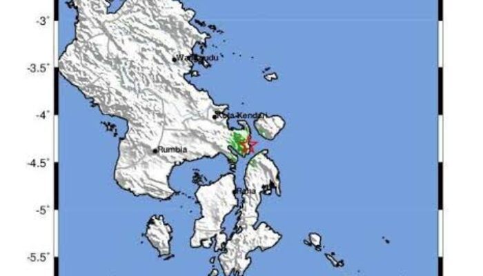 BMKG : Sesar Aktif di Sultra Berpotensi Memicu Gempa Bumi