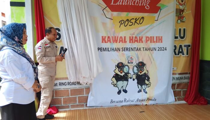 Jelang Pilkada, Bawaslu Mubar Launching Posko Kawal Hak Pilih 