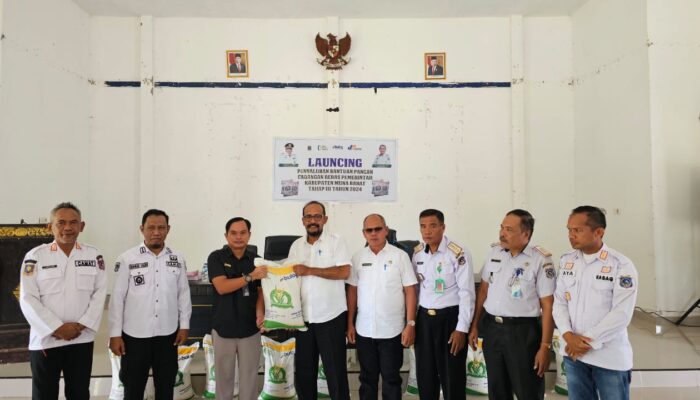 Bulog Raha Salurkan Bantuan CBP Tahap Tiga Pada 9.922 KPM di Mubar