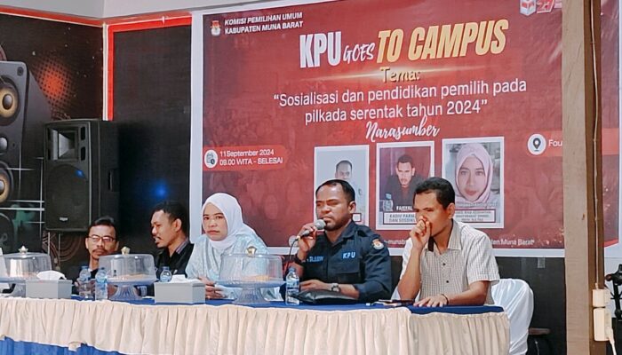 KPU Mubar Goes to Campus : Ajak Mahasiswa Berpartisipasi di Pilkada Serentak 2024