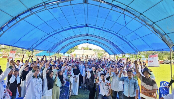 Siap Menangkan Darwin-Ali Basa, Masyarakat Wulanga Jaya dan Sido Makmur Titip Perbaikan Rumah Ibadah