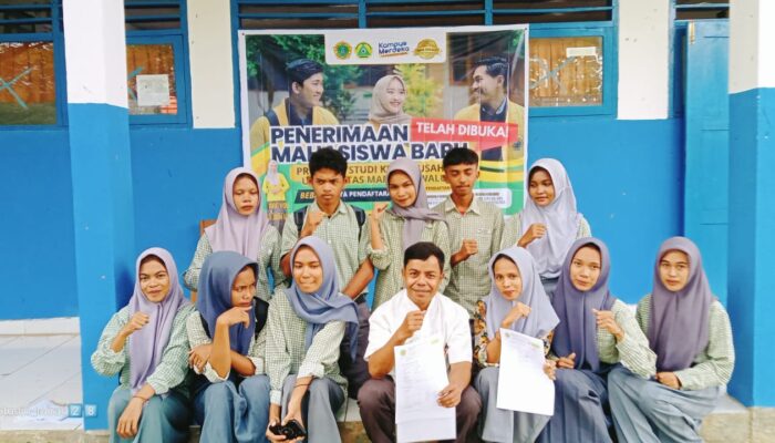 187 Calon Mahasiswa di Sultra Lolos Jalur Bebas Tes di Universitas Mandala Waluya