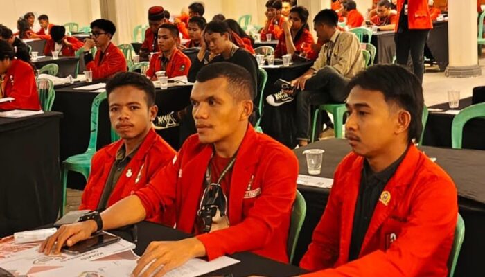 Pasca Kongres XXII Bandung, GMNI Kendari Konsolidasi Target Tuan Rumah Rapimnas di Sultra