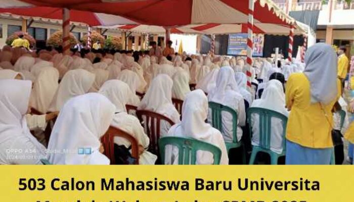 503 Calon Mahasiswa Baru Universitas Mandala Waluya Lulus SPMB 2025