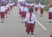 Muna Barat Gelar Lomba Gerak Jalan Indah, Rangkaian HUT ke-11 Daerah dan Sambut HUT ke-80 RI