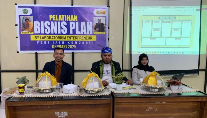 Pelatihan Bisnis Plan FEBI IAIN Kendari Bekali Mahasiswa dengan Strategi Inovatif