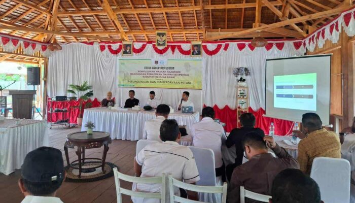 DPRD Muna Barat Godok Perda Perlindungan Petani, Fokus Stabilisasi Harga dan Distribusi Pupuk