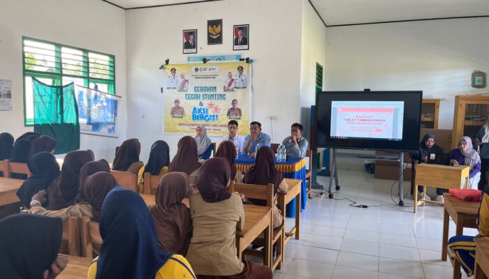 Cegah Stunting Sejak Dini, Dinkes Mubar Gelar Aksi Bergizi di SMPN 1 Napanokusambi