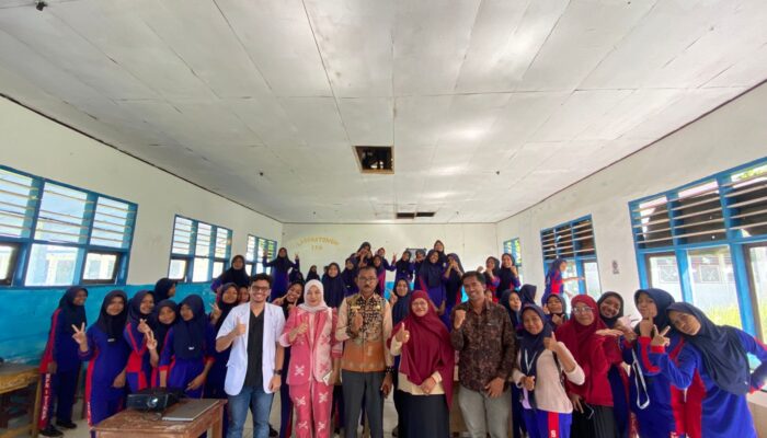 Dukung Program Nasional, Dinkes Mubar Gelar Aksi Bergizi di SMPN 1 Tikep: Remaja Putri Jadi Prioritas Cegah Anemia dan Stunting