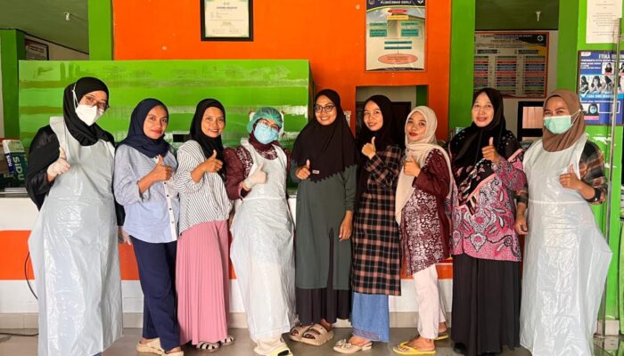 Wujudkan Visi Bupati Mubar, Puskesmas Guali Gelar Deteksi Dini Kanker Serviks