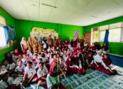 Dinkes Muna Barat Edukasi Siswa SD Negeri 5 Lawa, Tanamkan Kesadaran Hidup Sehat Sejak Dini