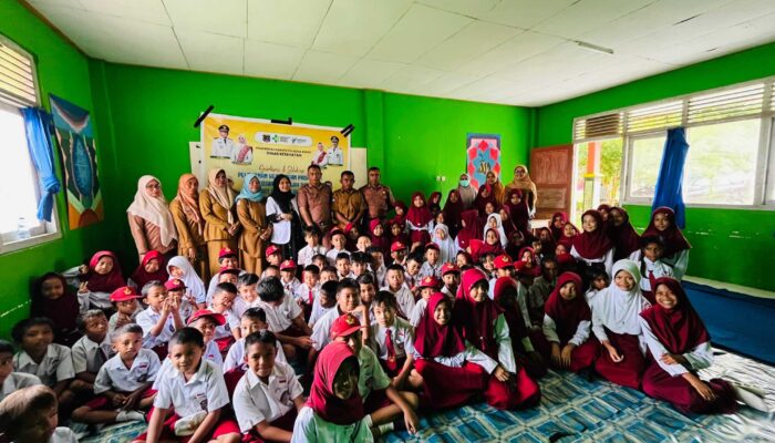 Dinkes Muna Barat Edukasi Siswa SD Negeri 5 Lawa, Tanamkan Kesadaran Hidup Sehat Sejak Dini