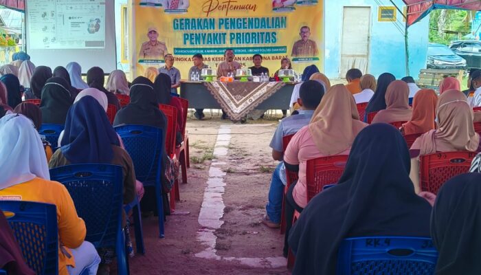 Dinkes Mubar Gelar Gerakan Pengendalian Penyakit Prioritas: TBC, HIV, Hipertensi Jadi Fokus