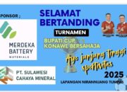 Dukung Kemajuan Olahraga, PT SCM Partisipasi dalam Turnamen Sepak bola Bupati Cup Konawe Bersahaja 2025