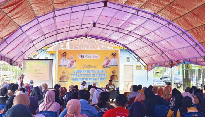 Dinkes Mubar Gelar Sosialisasi Gerakan Bumil Sehat, Tekankan Pola Hidup dan Gizi Untuk Mencegah Kelainan Kandungan