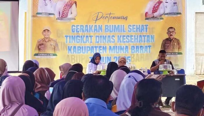Cegah Stunting Sejak Kandungan, Dinkes Muna Barat Gelar Gerakan Bumil Sehat di Lawa Raya