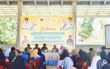 Dinkes Mubar Gelar Gerakan Pengendalian Penyakit Prioritas di Gedung Barugano Lawa