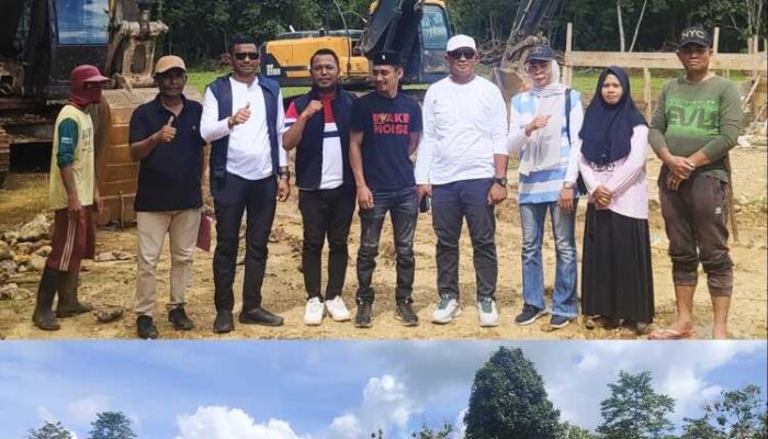 Sidak Lokasi AMP Latompe, DPRD Mubar Temukan Pembangunan Fisik Sudah Berjalan Padahal Belum Miliki Izin