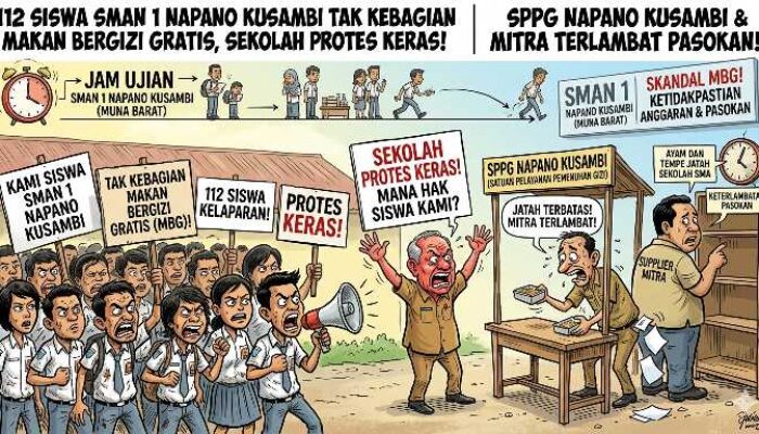 112 Siswa SMAN 1 Napano Kusambi Tak Kebagian MBG, Sekolah Protes Keras