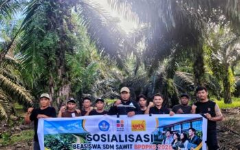 Safari Pengabdian di 5 Kabupaten/Kota Sultra, Lab. Enterpreneur FEBI Buka Jalan Pendidikan Anak Petani Sawit