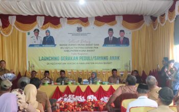 Wujudkan Generasi Emas, Pemkab Mubar Luncurkan “Gerakan Peduli dan Sayang Anak'”di Wadaga