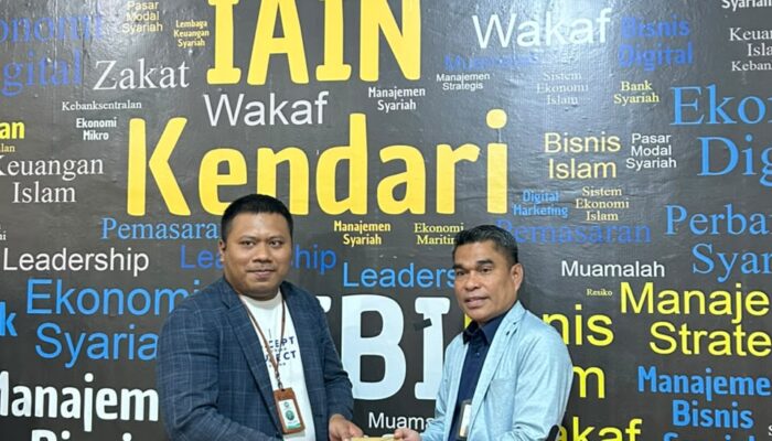 Pegadaian Area Kendari Dukung Transformasi Digital dan Berikan Bantuan Tabungan Emas bagi Mahasiswa FEBI IAIN Kendari