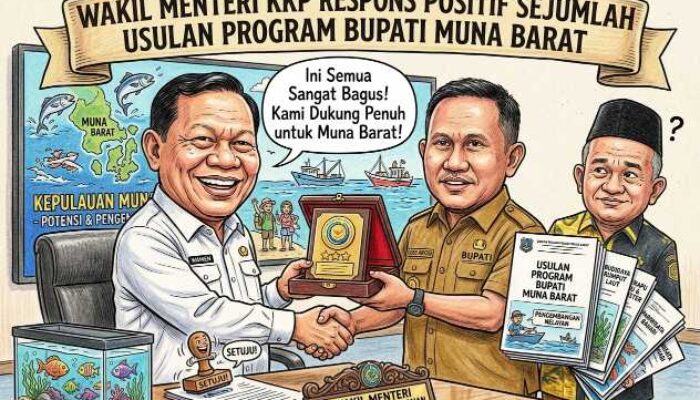 Wakil Menteri Kelautan dan Perikanan Respons Positif Sejumlah Usulan Program Bupati Mubar