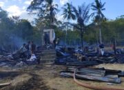 Tiga Rumah di Muna Barat Ludes Terbakar, Diduga Dipicu Anak-Anak Bermain Api