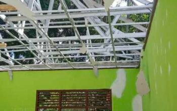 Soal Plafon SDN 3 Barangka Belum Terpasang, Konsultan: Masih Menunggu Material Sesuai Spesifikasi