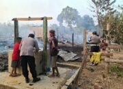 Pilu Kebakaran Muna Barat: Lima Rumah dan Dokumen Berharga Ludes, Warga Alami Trauma